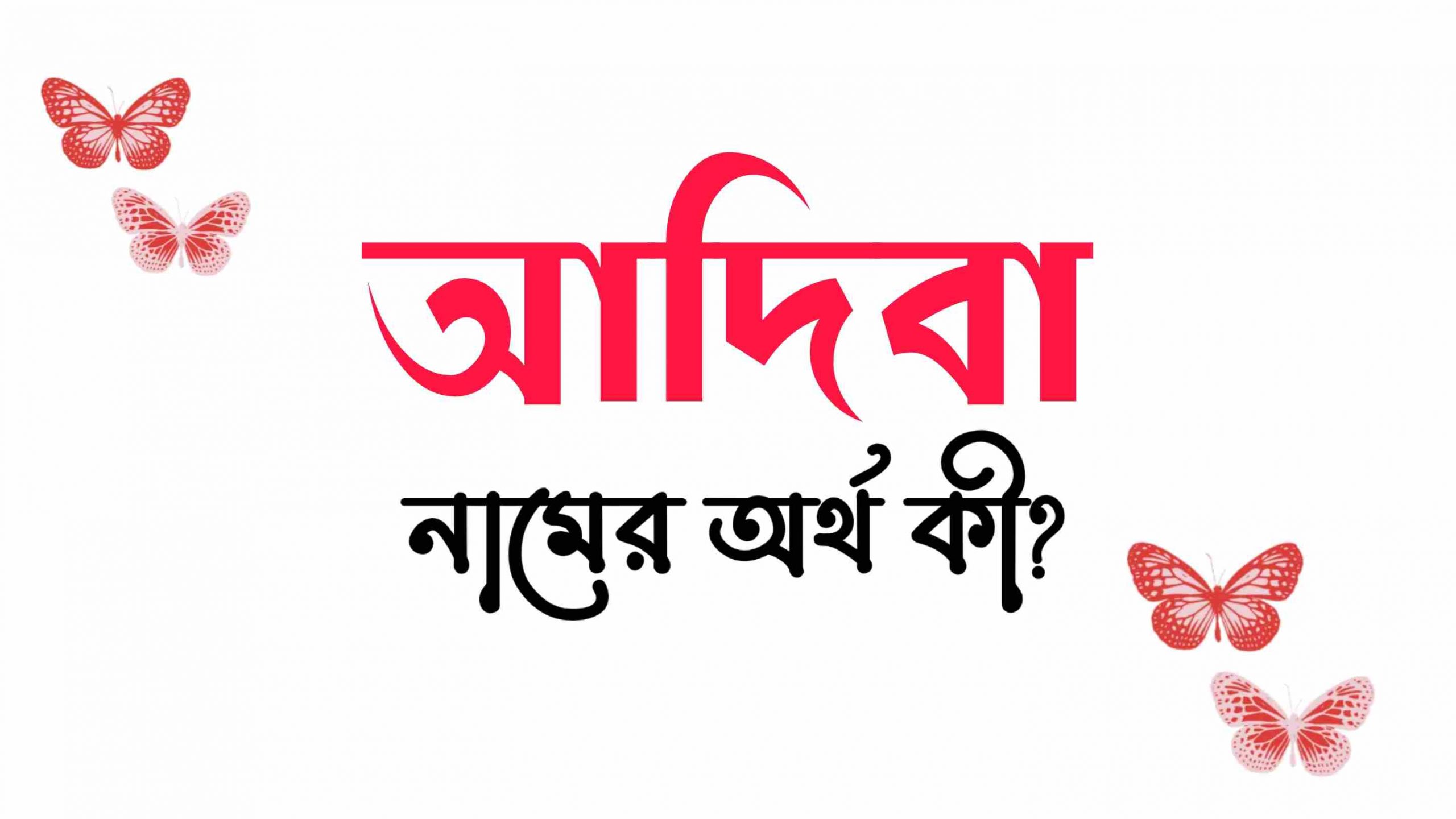 আদিবা নামের অর্থ কি? (বাংলা ও ইসলামিক অর্থ জানুন) – Adiba Namer Ortho