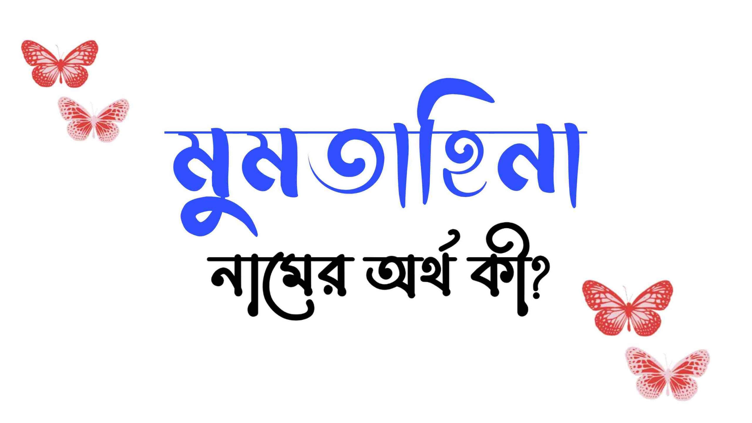 মুমতাহিনা নামের অর্থ কি? (বাংলা ও ইসলামিক অর্থ জানুন) – Mumtahina Namer Ortho