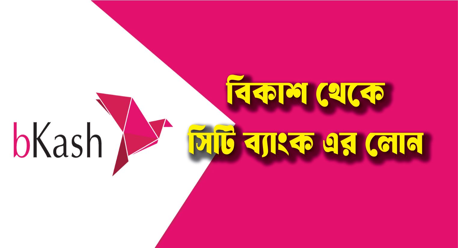 বিকাশ অ্যাপ থেকেই সিটি ব্যাংক এর লোন নিন মুহূর্তেই