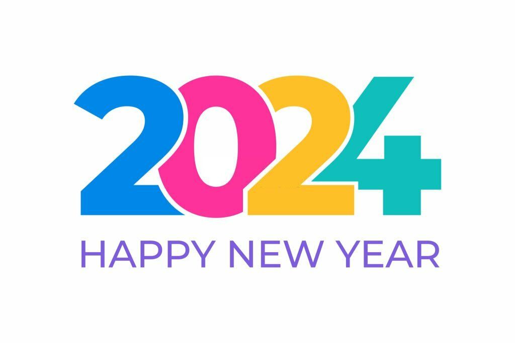 2024 Happy New Year Banner