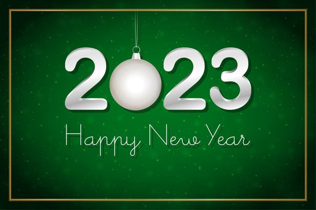 3D text 2023 Happy New Year