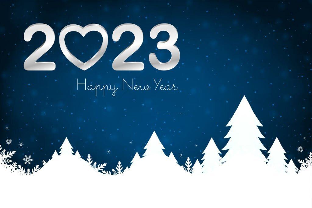 Happy new year 2023 poster