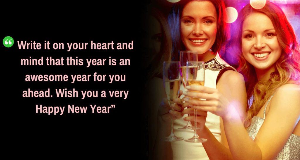 Happy new year message