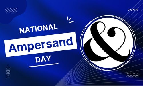 National Ampersand Day