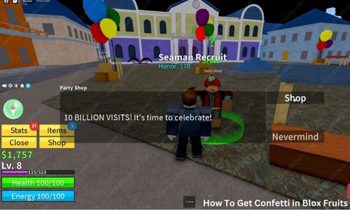 How To Get Confetti in Blox Fruits? Fastest Way