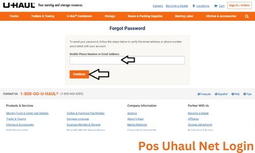 Pos Uhaul Net Login Sign In To Your Account Easily