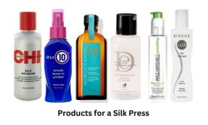 What Products do You Use for a Silk Press