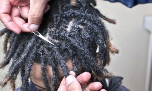 Remove butterfly locs