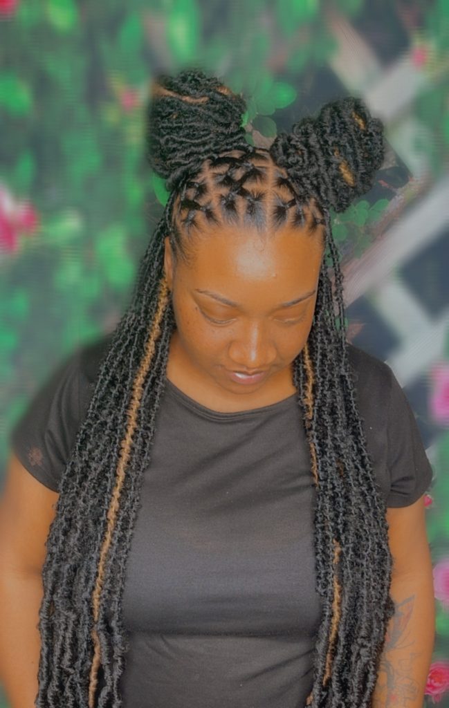 Criss Cross Soft Locs