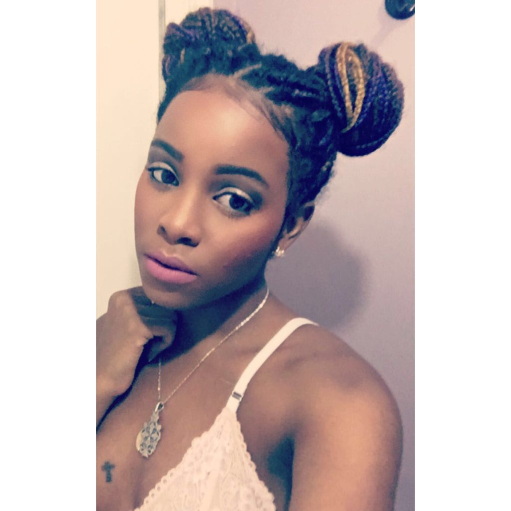 Double Buns Box Braids 