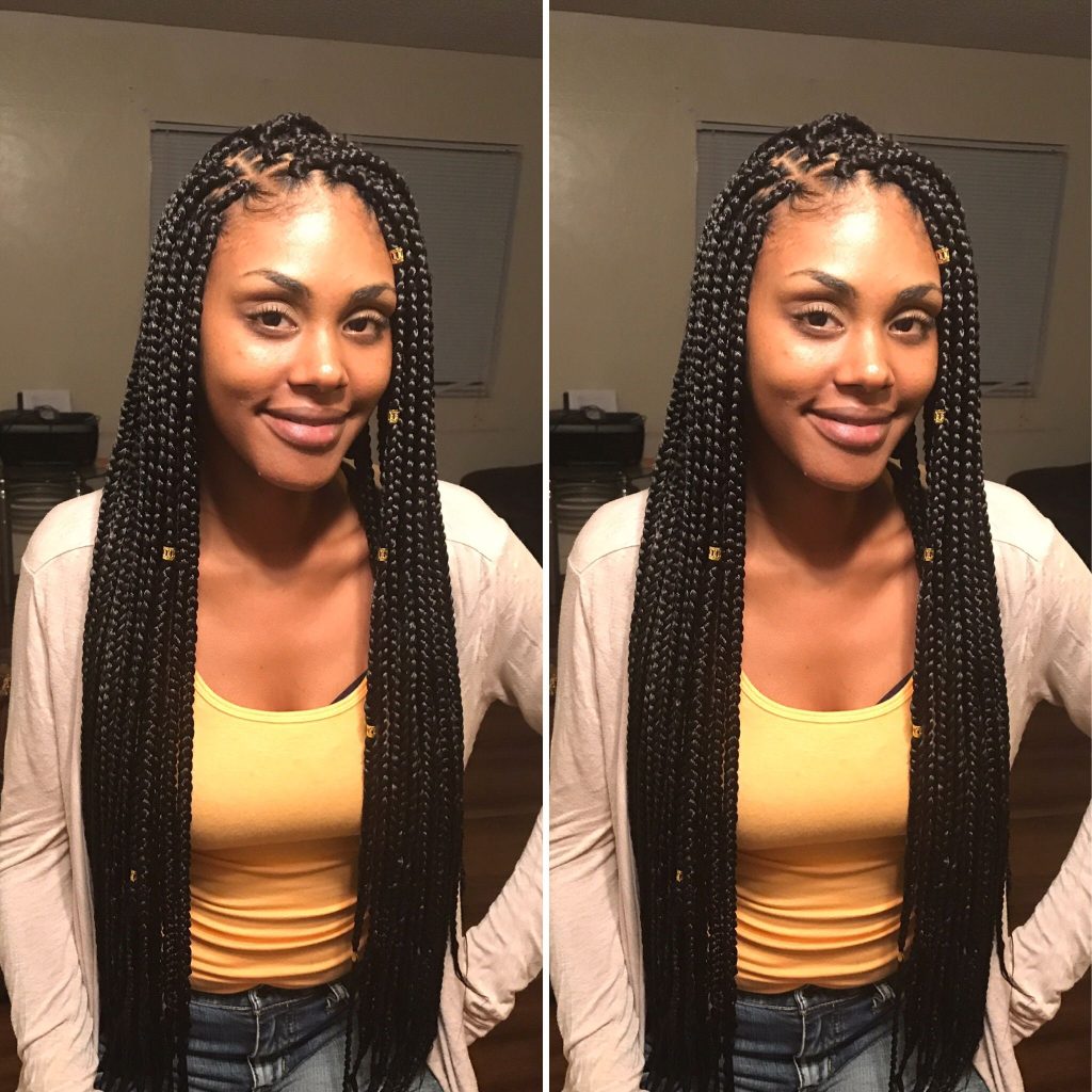 Extra Long Box Braids