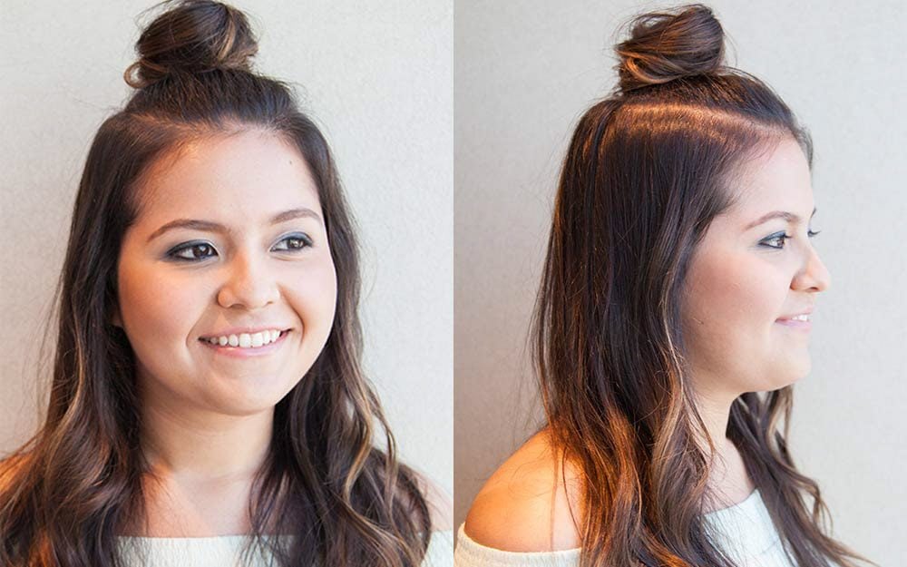 Half-Up Top Knot