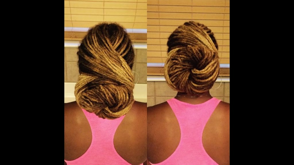 Low Bun Soft Locs