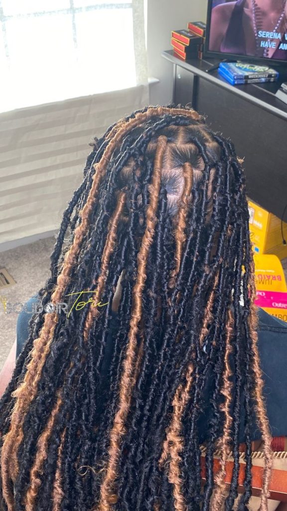 Multi-Colored Short Soft Locs