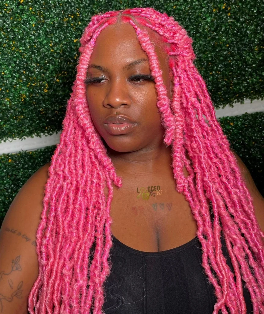 Pink Soft Locs