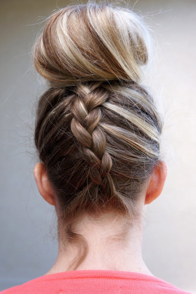 Top Braided Bun