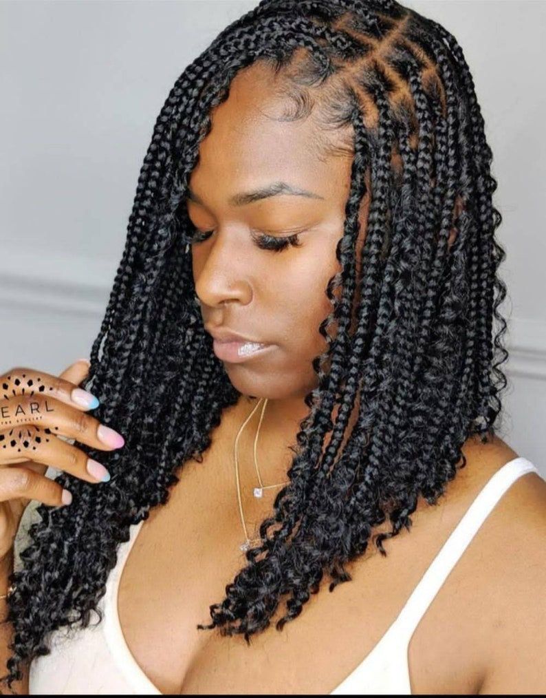 Twisted Long Box Braids