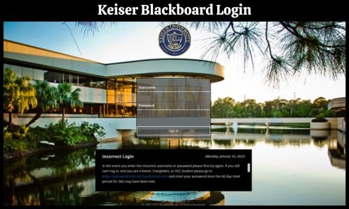 Keiser Blackboard Login: How to Access Keiser Account?