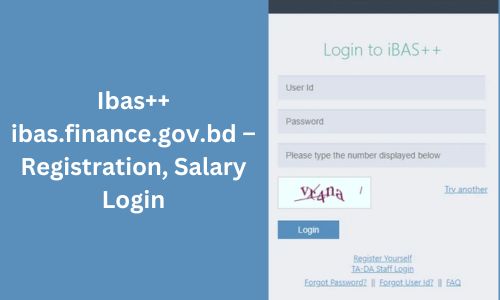 Ibas++ ibas.finance.gov.bd – Registration, Salary Login