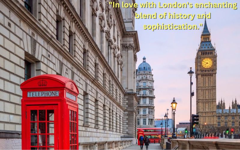 Charming London Captions For Instagram: Define the City Lights