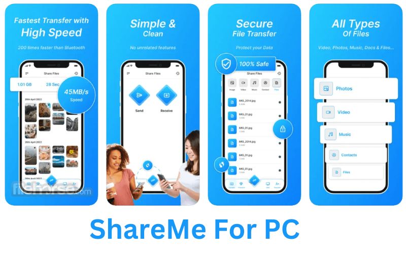 ShareMe For PC – Windows 11/10/8/7 and macOS