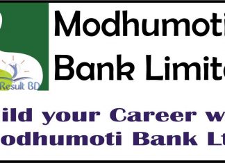 Modhumoti Bank Limited Job