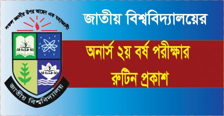 National University Honours 2nd Year Exam Routine