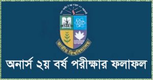 National University Honours 2nd Year Result