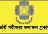 Jahangirnagar University Admission Test Result