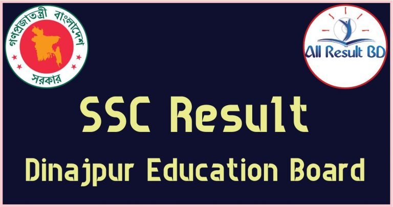 SSC Result Dinajpur Board 2025