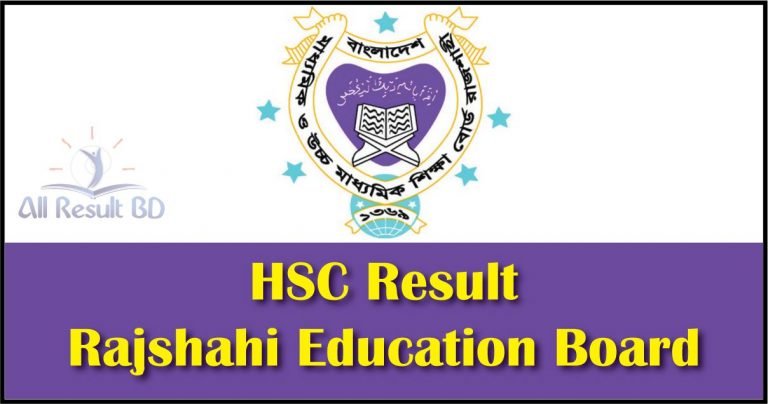 HSC Result Rajshahi Education Board