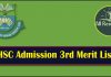 HSC Admission 3rd Merit List