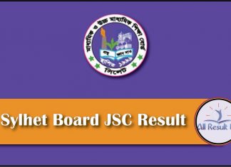 Sylhet Board JSC Result