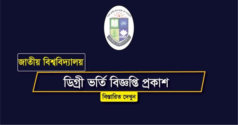 National University Degree Admission