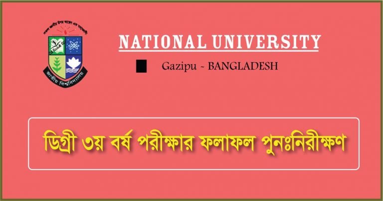 Nu degree 3rd Year Result Challenge