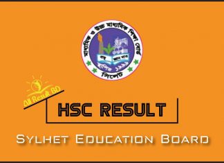 HSC Result Sylhet Board