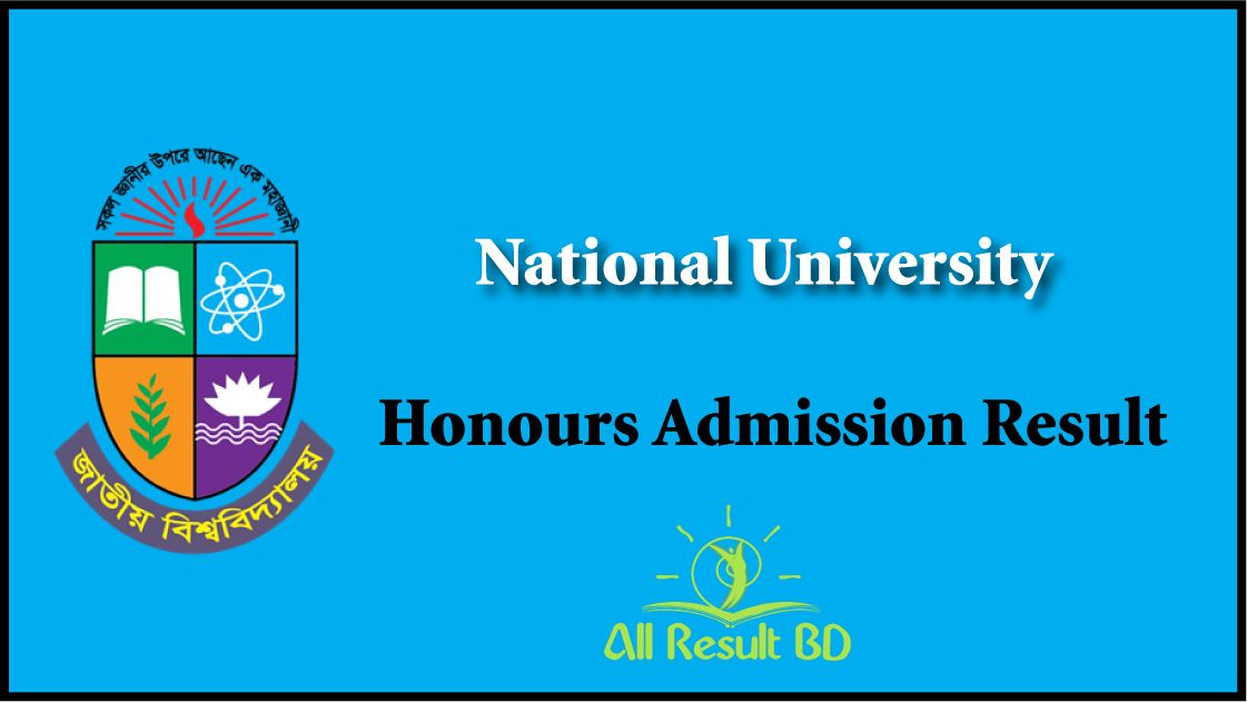 NU Admission Result 2022: Honours 1st benefit listing 2021-22 app1.nu.edu.bd