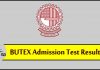 BUTEX Admission Result