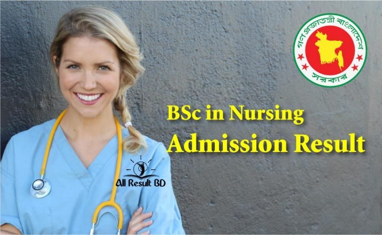 BSc in Nursing Admission Result