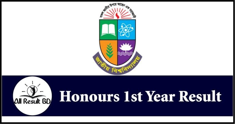 Honours 1st Year Result