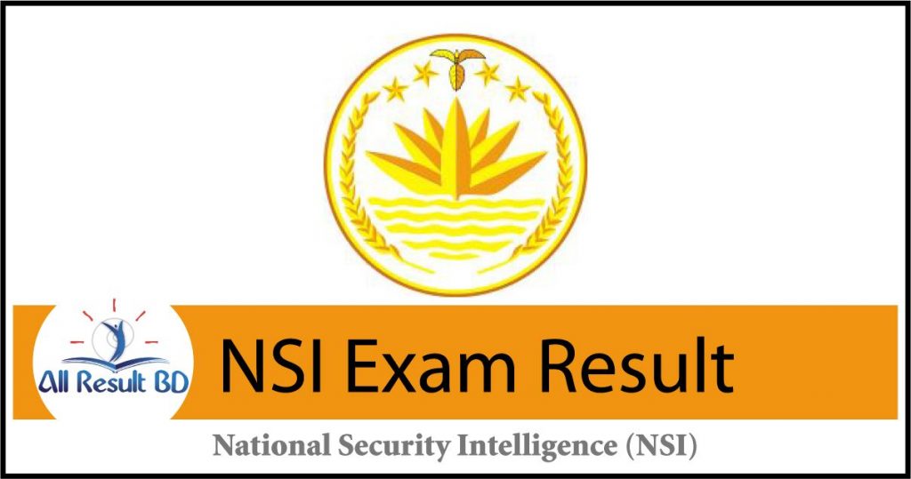 NSI Exam Result