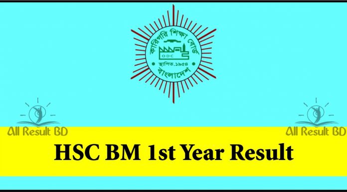 HSC BM 1st Year Result