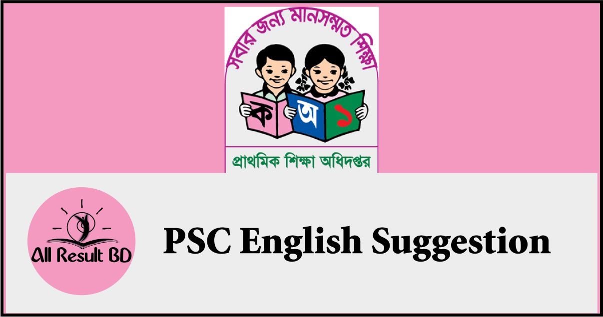 PSC English Suggestion 2019