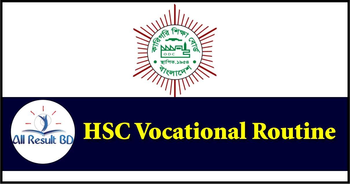 HSC Vocational Routine