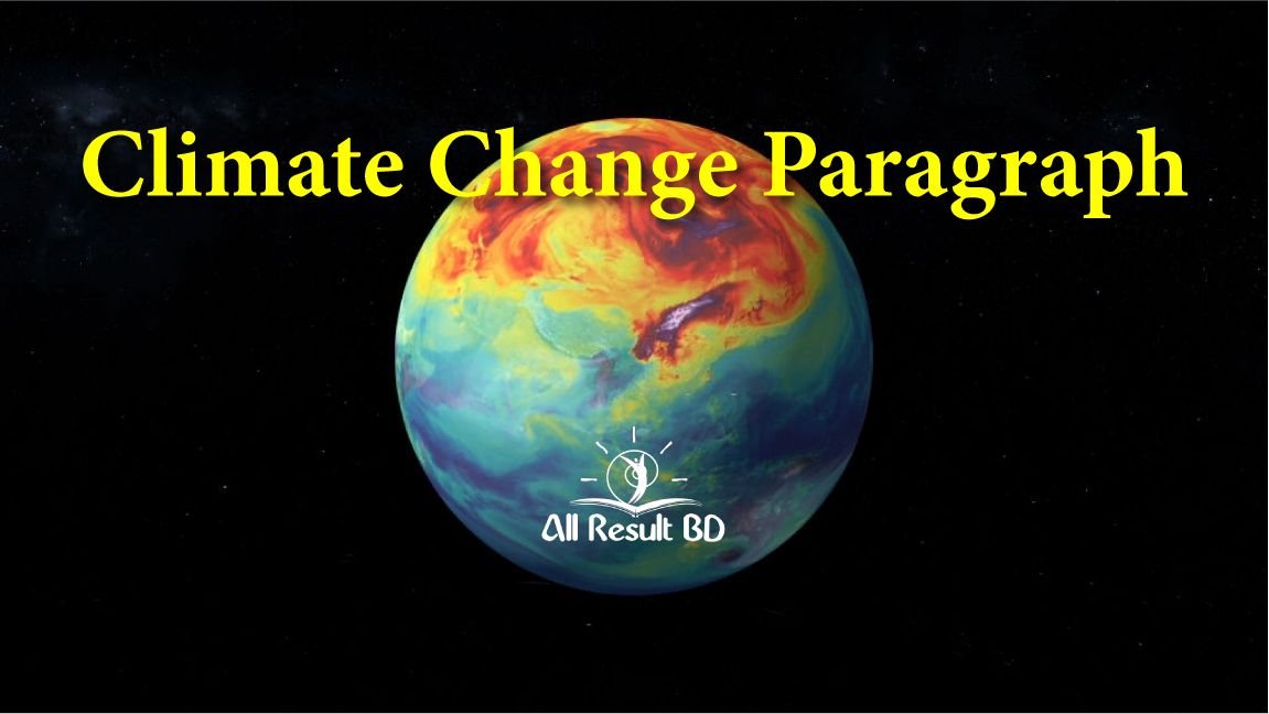 Climate Change paragraph