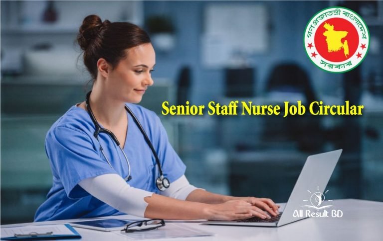 Senior Staff Nurse Job Circular
