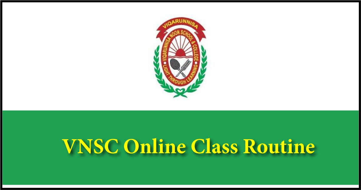 VNSC Online Class Routine