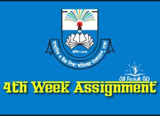 4th Week Assignment Answer