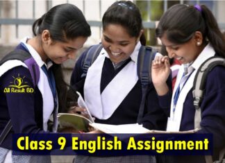 Class 9 English Assignment
