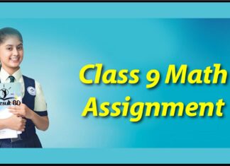 Class 9math assignment Answer